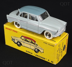French dinky toys 544 simca aronde p60 dd521 front