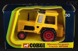 Corgi toys massey ferguson tractor mf50b dd536 front