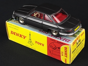 French dinky toys 524 panhard dd546 back