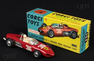 Corgi 154 toys ferrari f1 grand prix racing car cc793 front