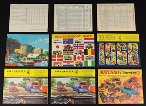 Matchbox catalogues 1963 1970 dd562 back