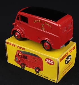 Dinky toys 260 royal mail van cc797 back