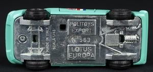 Politoys models 563 lotus europa x189 base