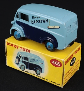 Dinky toys 465 capstan van cc809 back