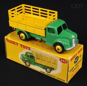 Dinky toys 343 farm produce wagon cc811 front