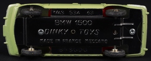 French dinky toys 534 bmw 1500 dd593 base