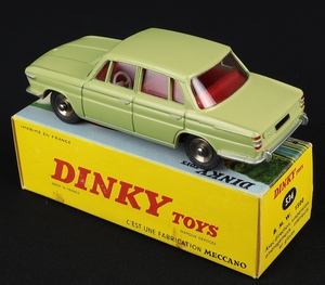 French dinky toys 534 bmw 1500 dd593 back