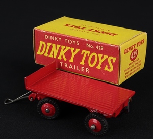Dinky toys 429 trailer cc820 back