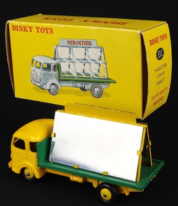French dinky toys 33c simca glaziers truck dd602 back