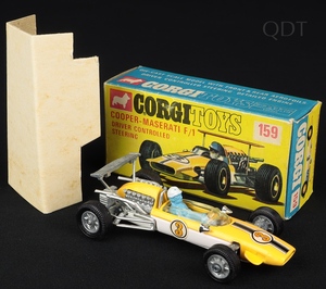 Corgi toys 159 cooper maserati formual 1 car dd624 front