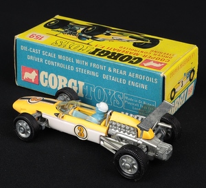 Corgi toys 159 cooper maserati formual 1 car dd624 back