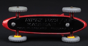 Dinky toys 231 maserati racing car dd633 base