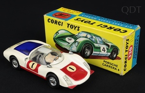 Corgi toys 330 porsche carrera dd637 front