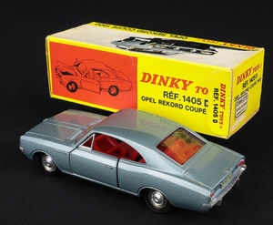 French dinky toys 1405d opel rekord coupe 1900 dd638 back