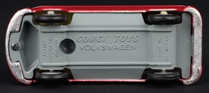 Corgi toys 433 vw delivery van dd656 base