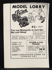 Shackleton foden trailer dd664 advert