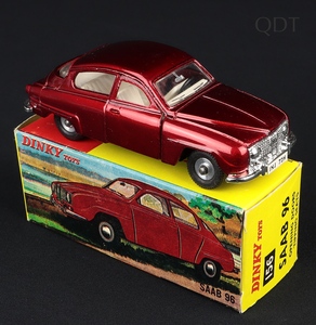 Dinky toys 156 saab 96 dd667 front
