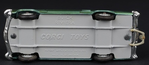 Corgi toys 245 buick riviera sea green dd724 base