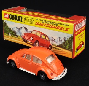 Corgi toys 383 vw beetle dd728 back