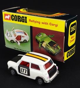 Corgi toys 282 mini cooper dd726 back