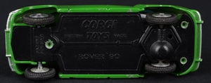 Corgi  toys 204m rover 90 saloon dd733 base
