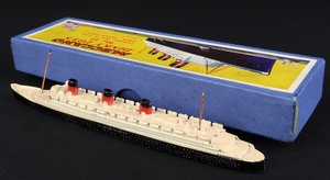 Dinky toys 52 cunard white star liner queen mary dd736 back