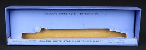 Dinky toys 52 cunard white star liner queen mary dd736 box