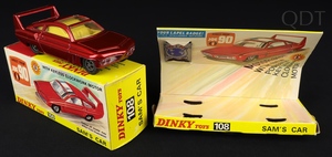Dinky toys 108 sam's car dd743 front