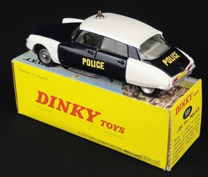 French dinky toys 501 citroen ds 19 police dd745 back