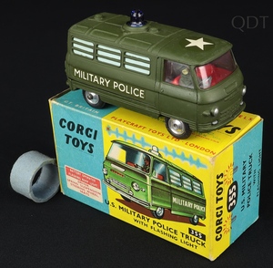 Corgi toys 353 u.s. military police truck dd747 front