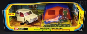 Corgi toys gift set 38 mini 1000 camping dd751 front
