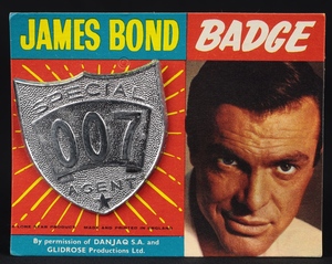 Lone star a james bond badge dd763 front