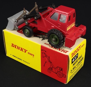 Dinky toys 437 muir hill taylor woodrow dd800 back