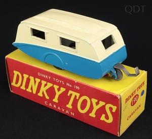 Dinky toys 191 caravan dd809 front