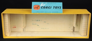 Corgi  toys 1100 carimore low loader dd813 box