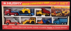 Husky models 3011 construction road gift set dd819