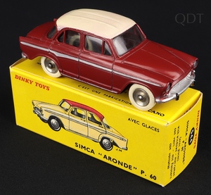 French dinky 544 simca aronde dd826 front