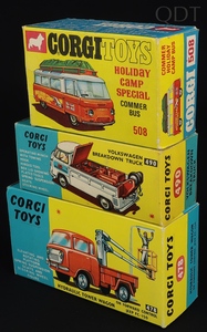 Corgi toys empty boxes dd839 front