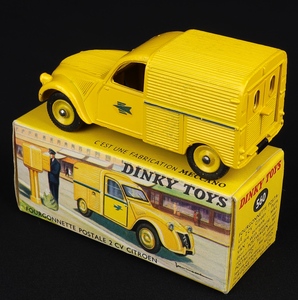 French dinky toys 560 postal service van dd857 back