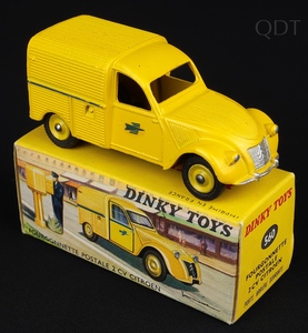 French dinky toys 560 postal service van dd857 front