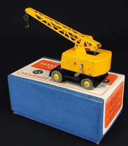 Dinky supertoys 571 coles mobile crane dd863 back