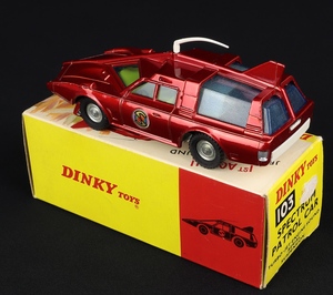 Dinky toys 103 spectrum patrol car gerry anderson dd867 back