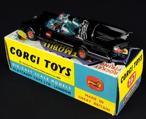 Corgi toys 267 batmobile dd869 back