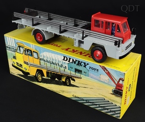 French dinky toys 885 saviem steel carrier dd872 front