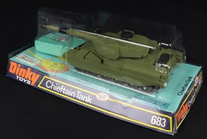 Dinky toys 683 chieftain tank dd874 back