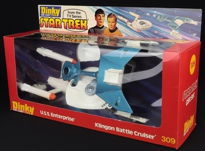 Dinky toys trade pack 309 star trek dd895 front