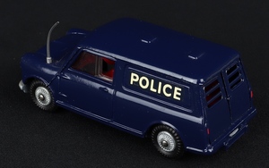 Corgi toys 448 bmc mini police van tracker dog dd900 back