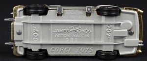 Corgi toys 270 james bond's aston martin dd907 base