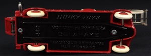 French dinky toys 899 fire engine delahaye dd909 base