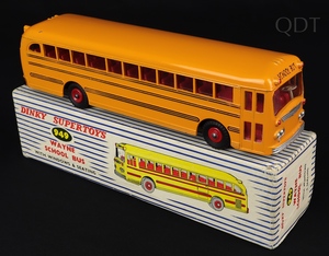 Dinky toys 949 wayne school bus dd914 front